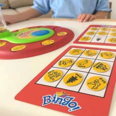 WOOPIE Rodinná stolní hra WOOPIE Bingo s odpovídajícími žetony