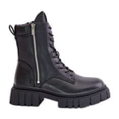 Big Star Warm-up Worker Boots Black velikost 41