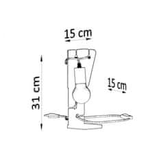 Sollux ARBY Stolní lampa, bílá SL.0879 - Sollux