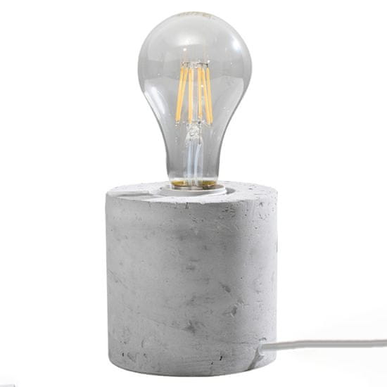 Sollux SALGADO stolní lampa, beton SL.0680 - Sollux