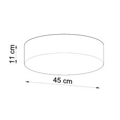 Sollux ARENA 45 Stropní světlo, bílá SL.0126 - Sollux