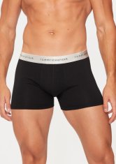 Tommy Hilfiger Pánské boxerky UM0UM03411 3PACK 0UH, Černá, L