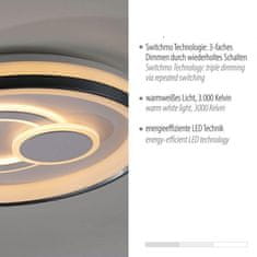 PAUL NEUHAUS JUST LIGHT LED stropní svítidlo bílé elegantní design krokově stmívatelné 3000K LD 14334-16