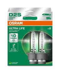 Osram OSRAM D2S 35W P32d-2 ULTRA LIFE 10 let záruka 2ks 66240ULT-2HB