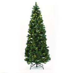 ACA ACA Lighting LAILIAS XMAS POP UP zelený vánoční strom 200 LED WW 210cm pr.76cm 2m napájecí kabel X1821020002