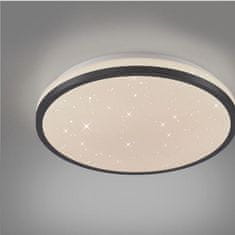 PAUL NEUHAUS JUST LIGHT LED stropní svítidlo průměr 28cm černé hvězdné nebe krokově stmívatelné 3000K LD 14293-18