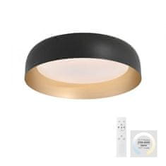 PAUL NEUHAUS JUST LIGHT LED stropní svítidlo průměr 40 černá stmívatelné dálkovým ovladačem CCT 2700-5000K LD 14215-18