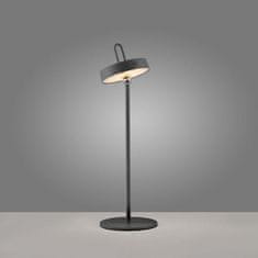 PAUL NEUHAUS JUST LIGHT LED stolní lampa černá na baterie dotykový stmívač ochrana proti stříkající vodě USB 2700K LD 19310-18