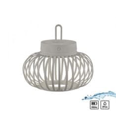 PAUL NEUHAUS JUST LIGHT LED stolní lampa průměr 25cm moblní na baterie USB IP44 stmívatelné dotykem 2700K LD 19303-40