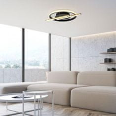 PAUL NEUHAUS JUST LIGHT LED stropní svítidlo matná mosaz moderní paměťová funkce SimplyDim 3000K LD 14130-60