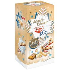 KINDER Kinder & Co Bílý adventní kalendář 263g