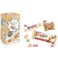 KINDER Kinder & Co Bílý adventní kalendář 263g