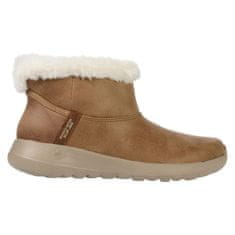 Skechers Sněhovky hnědé 38 EU On the go Joy Cozy Slip-ins