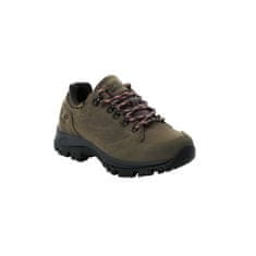 Jack Wolfskin Boty trekové olivové 38 EU Rebellion Texapore Low