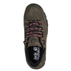 Jack Wolfskin Boty trekové olivové 38 EU Rebellion Texapore Low