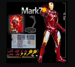 MARVEL Sběratelská akční figurka - Infinity Saga Iron Man - Mark VII. 1:12