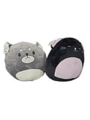 Leventi Plyšák Squishmallows Kočka- šedivá 30cm