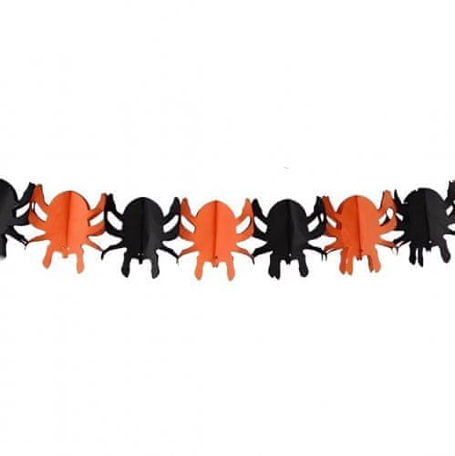 Verk 26135 Girlanda Halloween 3 m, pavouk