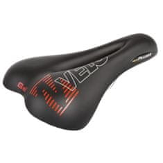 Velo sedlo MTB Plush gel pánské s dírou