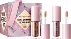 Makeup Revolution Dárková sada Mini Shimmer Bomb Duo Gift Set