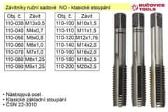 Bučovice Tools a.s. Závitníky ruční sadové M18x2,5 NO klasický závit