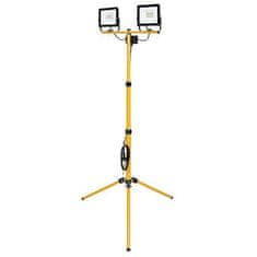 Strend Pro  BL2-E2 dvojitý SMD LED Reflektor 2x30W, 2x2400lm, světlo se stojanem tripod