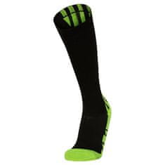 Macron ENDURANCE LONG RUNNING SOCKS BLK/NYEL (5 PZ), ENDURANCE LONG RUNNING SOCKS BLK/NYEL (5 PZ) | 49020915 | M