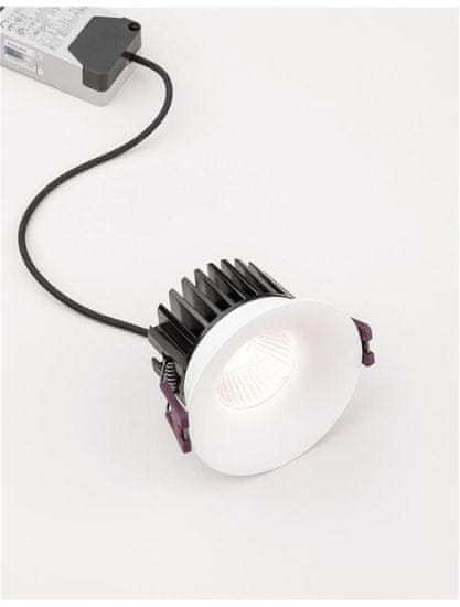 Nova Luce NOVA LUCE zapuštěné svítidlo BLADE bílý hliník LED 12W 3000K 38st. IP65 9232119