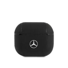 MERCEDES  Kožené Pouzdro pro AirPods 3 Black