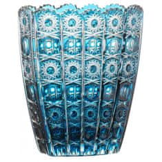 Caesar Crystal Váza Petra, barva azurová, výška 230 mm