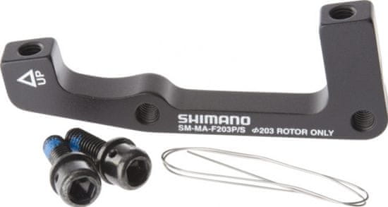 Shimano adaptér kotoučové brzdy přední 203mm standard original balení