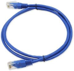 LAN-TEC PC-201 C5E UTP/1M - modrá - propojovací (patch) kabel