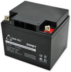 VAR-TEC AKKU SMART 12V/40Ah - zálohování EZS, životnost 3-5 let