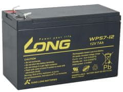 Long  baterie 12V 7Ah F1 (WPS7-12)