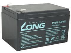 Long  baterie 12V 12Ah F2 LongLife 9 let (WPL12-12)