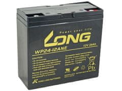 Long  baterie 12V 24Ah M5 DeepCycle (WP24-12ANE)