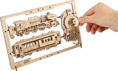 UGEARS 3D puzzle Parní Express 2,5D 79 dílků