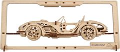 UGEARS 3D puzzle Roadster MK3 2,5D 62 dílků