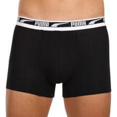 Puma 2PACK pánské boxerky černé (701221416 001) - velikost L