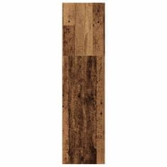 Vidaxl Knihovna old wood 60 x 30 x 114 cm kompozitní dřevo