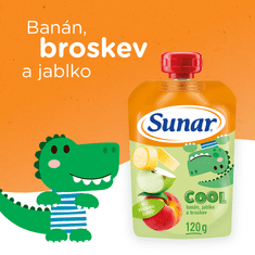 Sunar Cool ovocná kapsička mix příchutí III 12 x 120 g