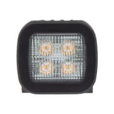 Stualarm PREDATOR 4x3W LED, 12-24V, oranžový, ECE R65 na L držáku (br013AL)