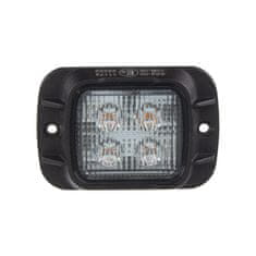 Stualarm PREDATOR 4x3W LED, 12-24V, oranžový, ECE R65 (br013A)