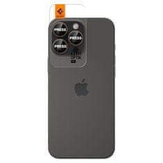 Spigen Ochrana fotoaparátu 2BALENÍ na iPhone 16 PRO 6.3" / 16 PRO MAX 6.9" Spigen OPTIK PRO.TR "EZ FIT" Pouštní titan