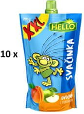 Hello Ovocná svačinka XXL s meruňkami 10 x 200 g