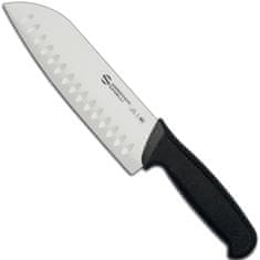 shumee Nůž Santoku s kuličkovým broušením na sekání SUPRA, délka 180/320 mm