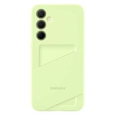 shumee Originální pouzdro Card Slot Case s kapsou na kartu pro Samsung Galaxy A35, zelené