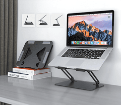 Media-Tech Nastavitelný, ergonomický stojan na notebook 10-17 palců LAPTOP STAND MT2661