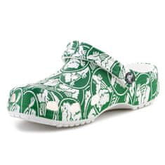 Crocs Dřeváky zelené 45 EU Classic Duke Print Clog