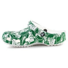 Crocs Dřeváky zelené 45 EU Classic Duke Print Clog